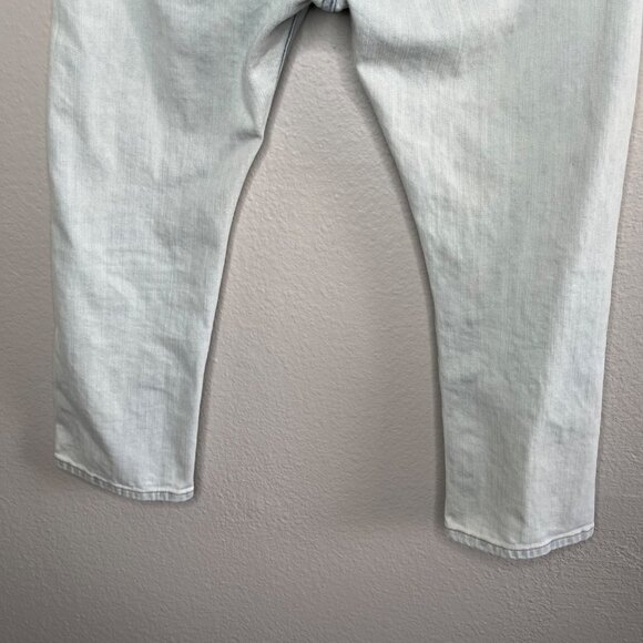 Onitsuka Tiger X Andrea Pompilio  Light Wash Cropped Jeans Size Small - Picture 6 of 15